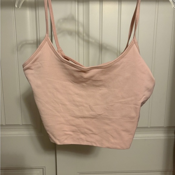 Athleta Tops - Athleta Women's Cropped Pink Tank Top NWT size M